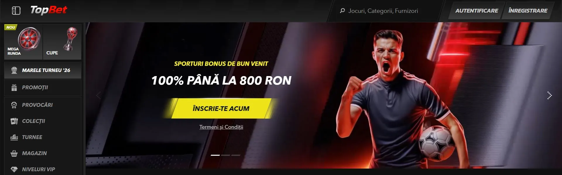 lista cazinourilor online din România TopBet